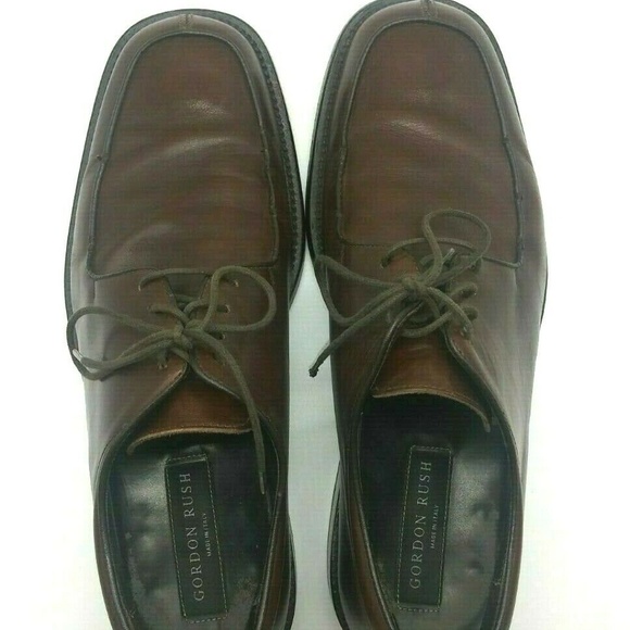 MARTIN DINGMAN Sz 9.5 D Cap Toe Whiskey Brown Leather Oxford Dress Shoe Orig$395 Scarf men Polo Ralph Lauren main image 2